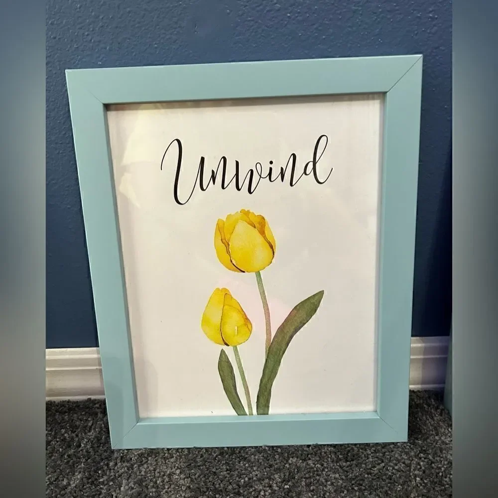 4 Framed Prints for Bathroom decor